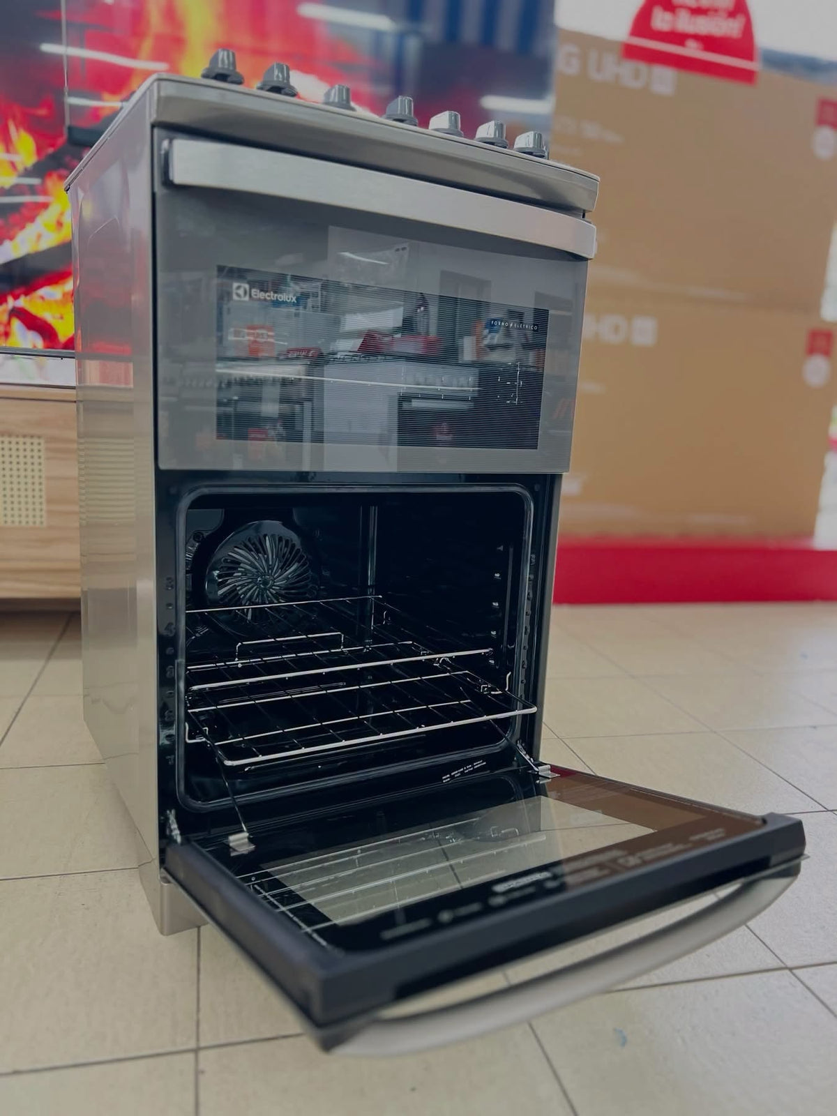 Cocina Doble Horno Electrolux