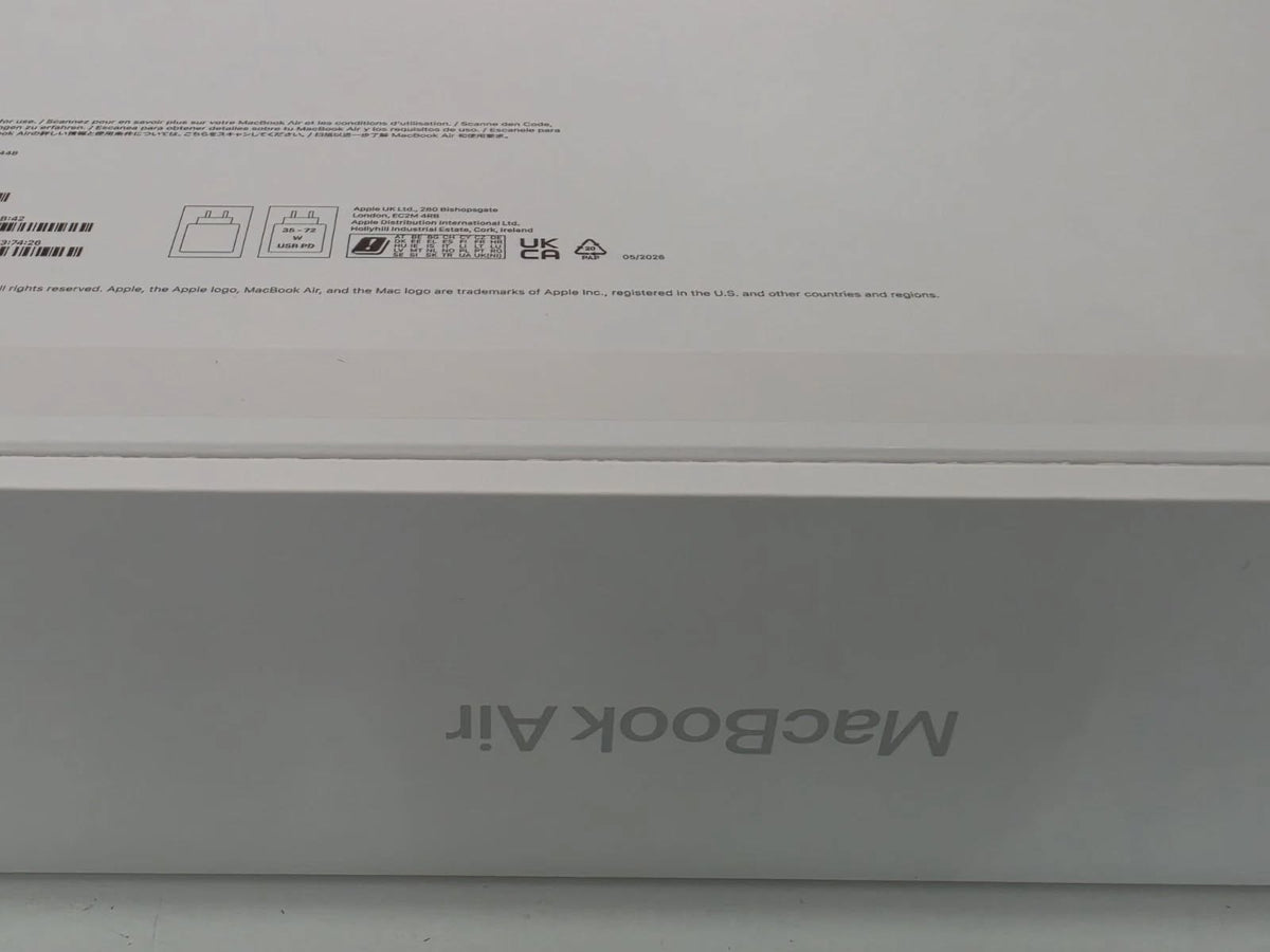 MacBook Air 15.3" M4 – 32GB RAM – 512GB SSD – Plata