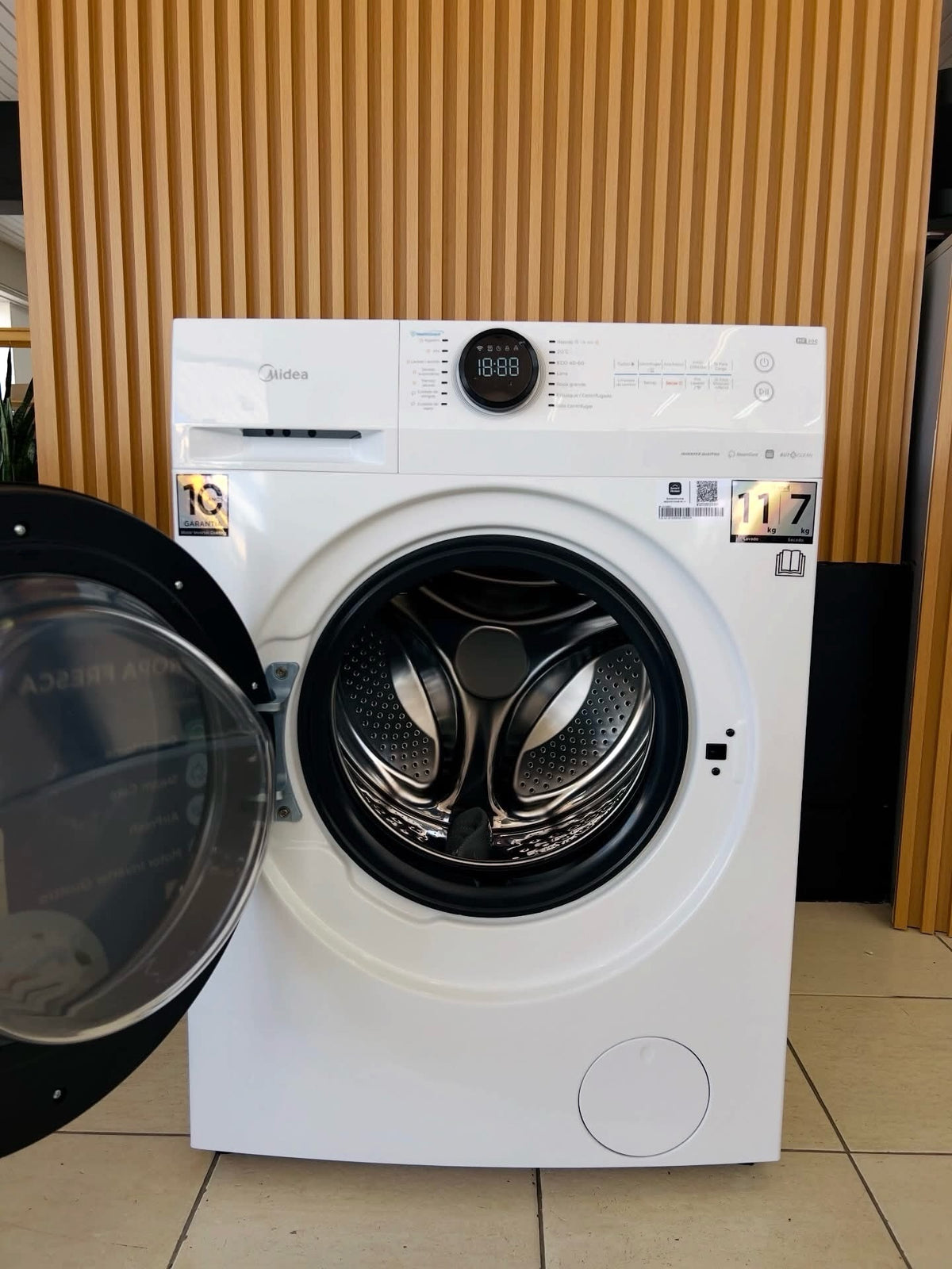 Lavasecarropas Midea 11KG/7KG Inverter